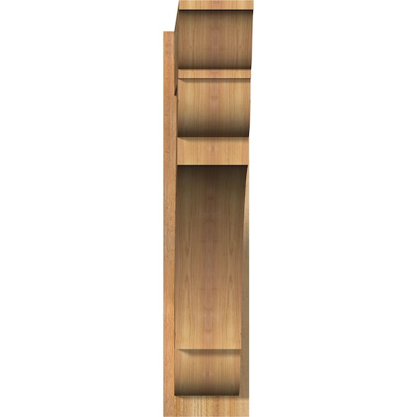 Olympic Traditional Rough Sawn Outlooker, Western Red Cedar, 8W X 36D X 36H